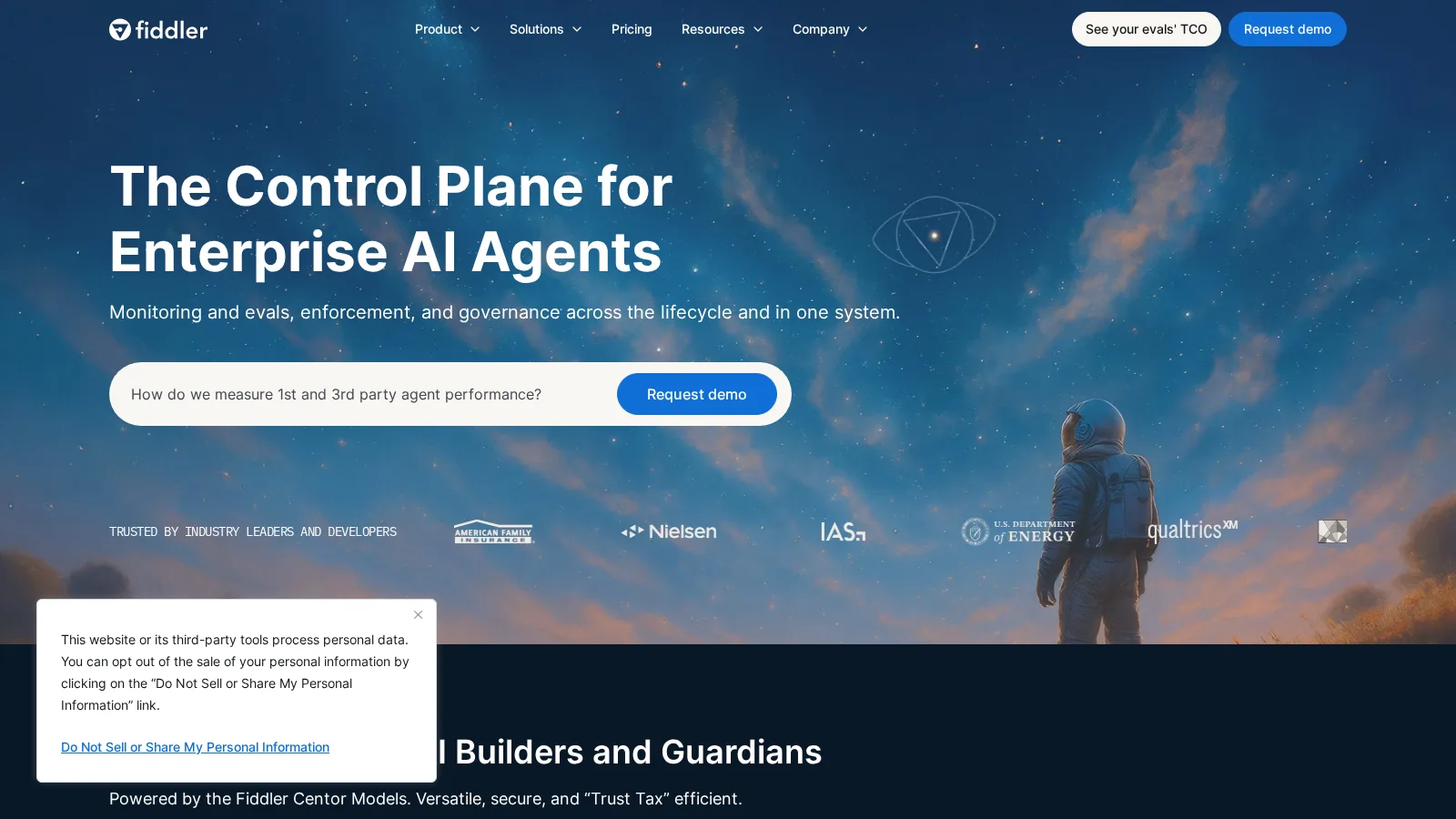 Fiddler AI — скриншот