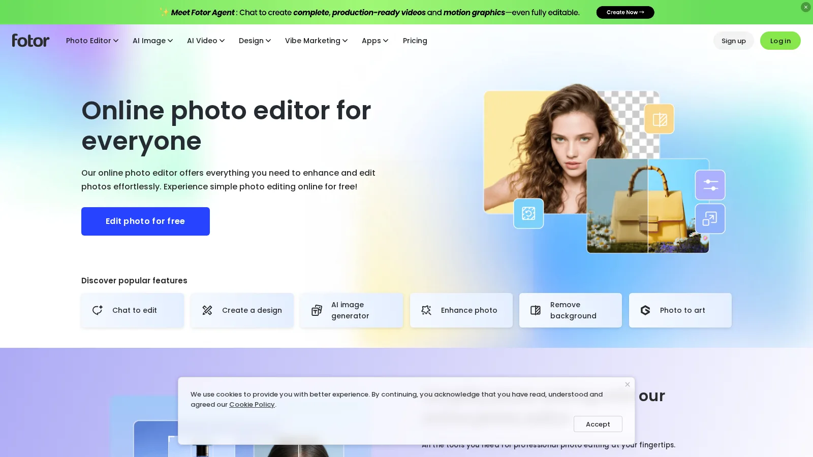 Fotor AI — скриншот