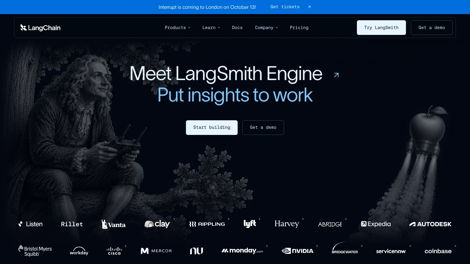 LangChain — скриншот