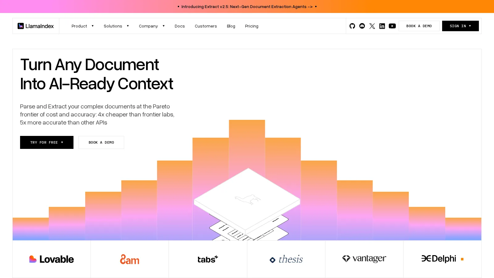 LlamaIndex — скриншот