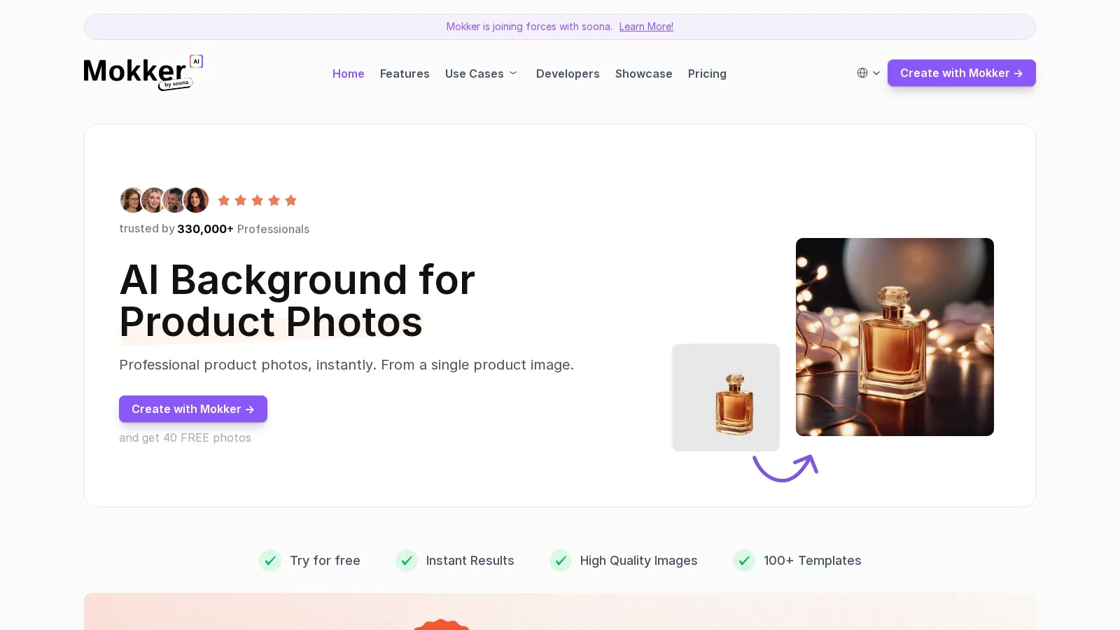 Mokker AI — скриншот